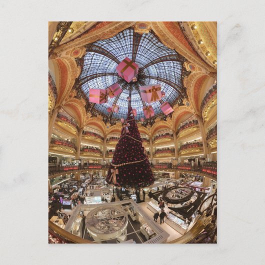 Galerie Lafayette Haussmann Dome Briefkaart (Voorkant)