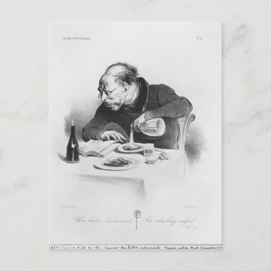Galerie physionomique', Une-lezing Briefkaart (Voorkant)