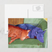 galerie voor banketbakkersaardappelen briefkaart (Voorkant / Achterkant)