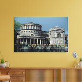 Galeriebuitenkant Canvas Afdruk (Insitu (Woonkamer))