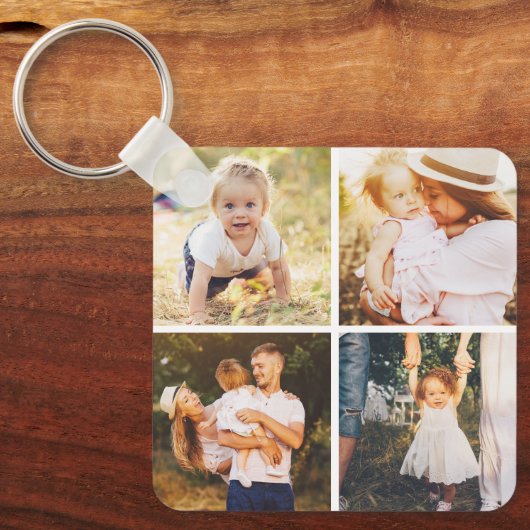 Galerieraster Aangepaste foto-Sleutelhanger Sleutelhanger (Voorkant)