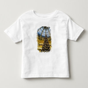 Galeries La Fayette met Kerstmis, Parijs, Frankrij Kinder Shirts