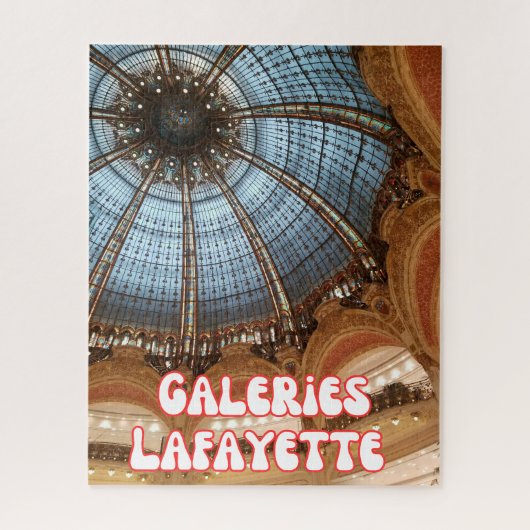 Galeries Lafayette, Parijs Legpuzzel (Verticaal)