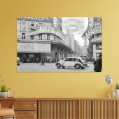 Galeries Lafayette Paris Haussmann 1940 Foto Canvas Afdruk (Insitu (Woonkamer))
