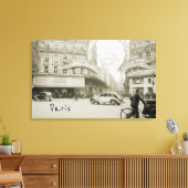 Galeries Lafayette Paris Haussmann 1940 Foto Canvas Afdruk (Insitu (Woonkamer))