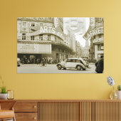 Galeries Lafayette Paris Haussmann 1940 Foto Canvas Afdruk (Insitu (Woonkamer))