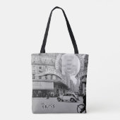 Galeries Lafayette Paris Haussmann 1940 Foto Tote Bag (Achterkant)