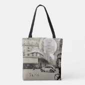 Galeries Lafayette Paris Haussmann 1940 Foto Tote Bag (Achterkant)