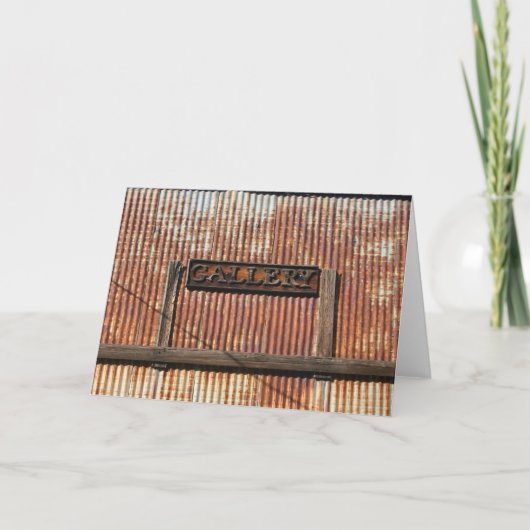 Galerij Blanco Kaart (Voorkant)