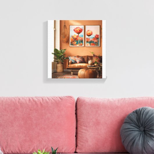 Galerij > Kunst op doek Canvas Afdruk (Insitu (Woonkamer))