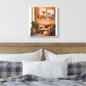 Galerij > Kunst op doek Canvas Afdruk (Insitu (Slaapkamer))