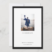 Galerij Lijst Foto Afstuderen Aankondiging Kaart (Voorkant)