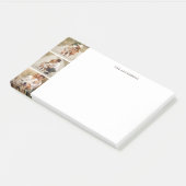 Galerij met 3 persoonlijke foto's post-it® notes (Schuin)