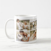 Galerij met 5 persoonlijke foto's koffiemok (Links)