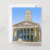 Galerij met moderne kunst briefkaart (Voorkant / Achterkant)