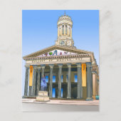 Galerij met moderne kunst briefkaart (Voorkant)