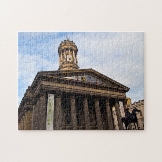 Galerij met moderne kunst, Glasgow Jigzaag puzzle Legpuzzel (Horizontaal)