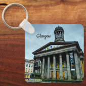 Galerij met moderne kunst, Glasgow-toetsenbord Sleutelhanger (Voorkant)