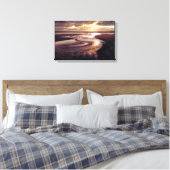 Galerij met overvloed plakdoek, inkt door Ocean Su Canvas Afdruk (Insitu (Slaapkamer))