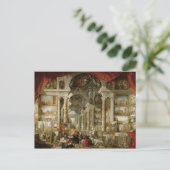 Galerij met Uitzichten van Modern Rome, 1759 Briefkaart (Staand voorkant)