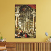 Galerij met Uitzichten van Modern Rome, 1759 Canvas Afdruk (Insitu (Woonkamer))