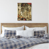 Galerij met Uitzichten van Modern Rome, 1759 Canvas Afdruk (Insitu (Slaapkamer))