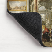 Galerij met Uitzichten van Modern Rome, 1759 Muismat (Hoek)