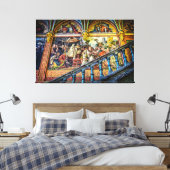 Galerij met verf van ancerestoren canvas afdruk (Insitu (Slaapkamer))