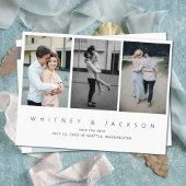 Galerij Multi Photo Save the Date Briefkaart