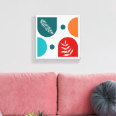 Galerij muur canvas, Unieke kunst cadeau, Canvas Afdruk (Insitu (Woonkamer))