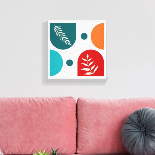 Galerij muur canvas, Unieke kunst cadeau, Canvas Afdruk (Insitu (Woonkamer))