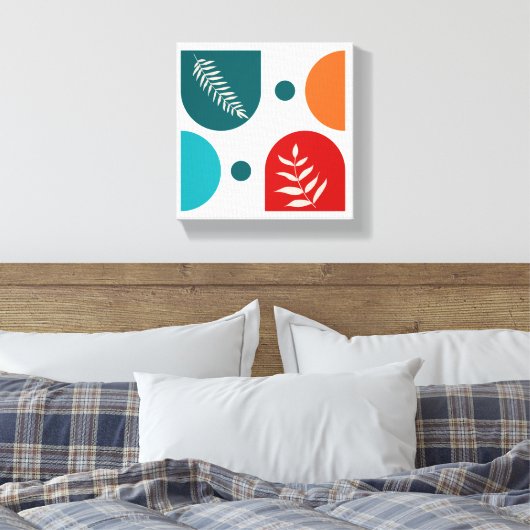 Galerij muur canvas, Unieke kunst cadeau, Canvas Afdruk (Insitu (Slaapkamer))