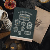 Galerij Muur Lijsten Halloween Feest Kaart