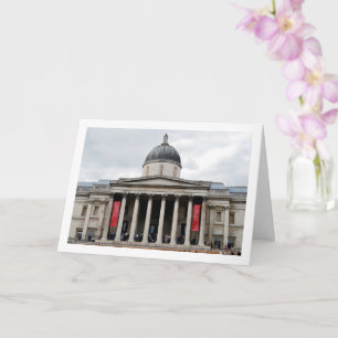 Galerij op Trafalgar Square, Londen Kaart