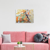 Galerij Renner Neo-Expressionisme Canvas Afdruk (Insitu (Woonkamer))