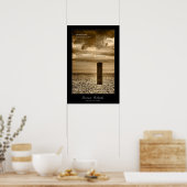 Galerij-stijl op de kustplaats Desiderata Poem Poster (Keuken)