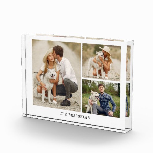 Galerij van 3 Gepersonaliseerd Fotoblokken (Rechts)