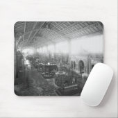Galerij van de diverse bedrijfstakken muismat (Met muis)