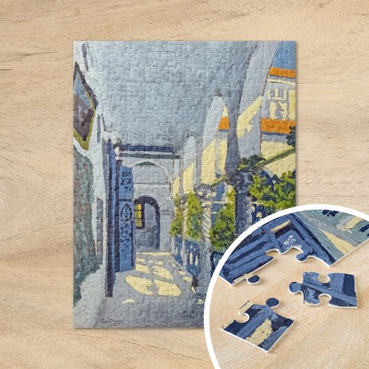 Galerij van een Marokkaanse Riad Georges Gaudion Legpuzzel