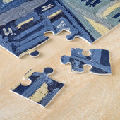 Galerij van een Marokkaanse Riad Georges Gaudion Legpuzzel (Zijkant)