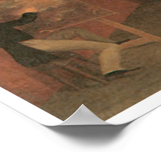 Galerij van het Louvre 1831-33 Poster (Hoek)