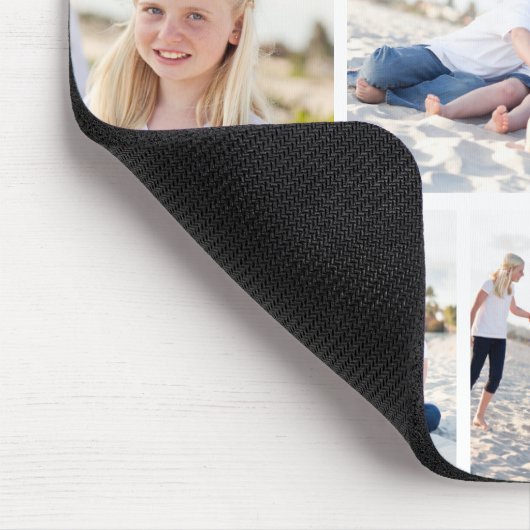 Galerij van negen gepersonaliseerde kleuren foto M Muismat (Hoek)