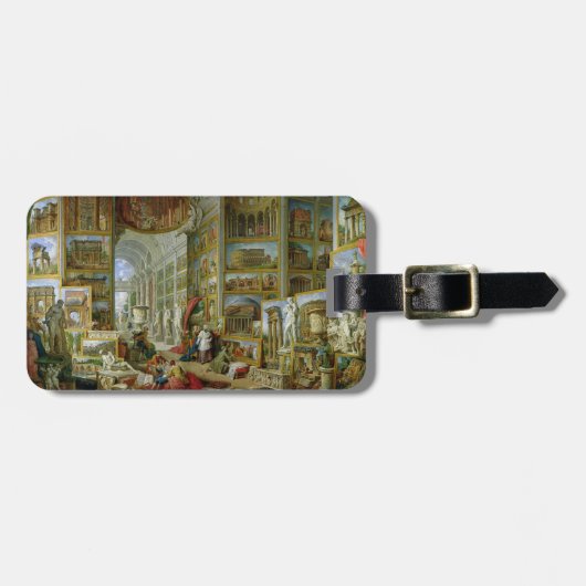 Galerij van Uitzichten van het Oude Rome, 1758 Bagagelabel (Voorkant horizontaal)