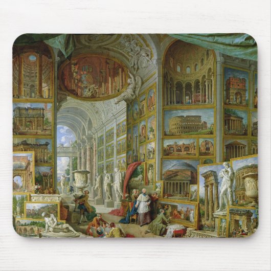 Galerij van Uitzichten van het Oude Rome, 1758 Muismat (Voorkant)