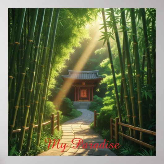 Galerij Wrap My Paradise Poster (Voorkant)