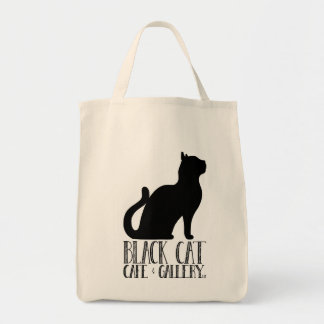 Galerijkat | Cat Canvas tas, Organic Cotton Bag, T Tote Bag