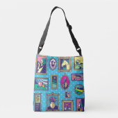 Galerijmuur: Divers Afbeelding Collectie Crossbody Tas (Achterkant)