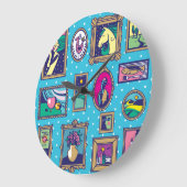 Galerijmuur: Divers Afbeelding Collectie Grote Klok (Hoek)