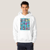 Galerijmuur: Divers Afbeelding Collectie Hoodie (Voorkant volledig)