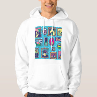 Galerijmuur: Divers Afbeelding Collectie Hoodie